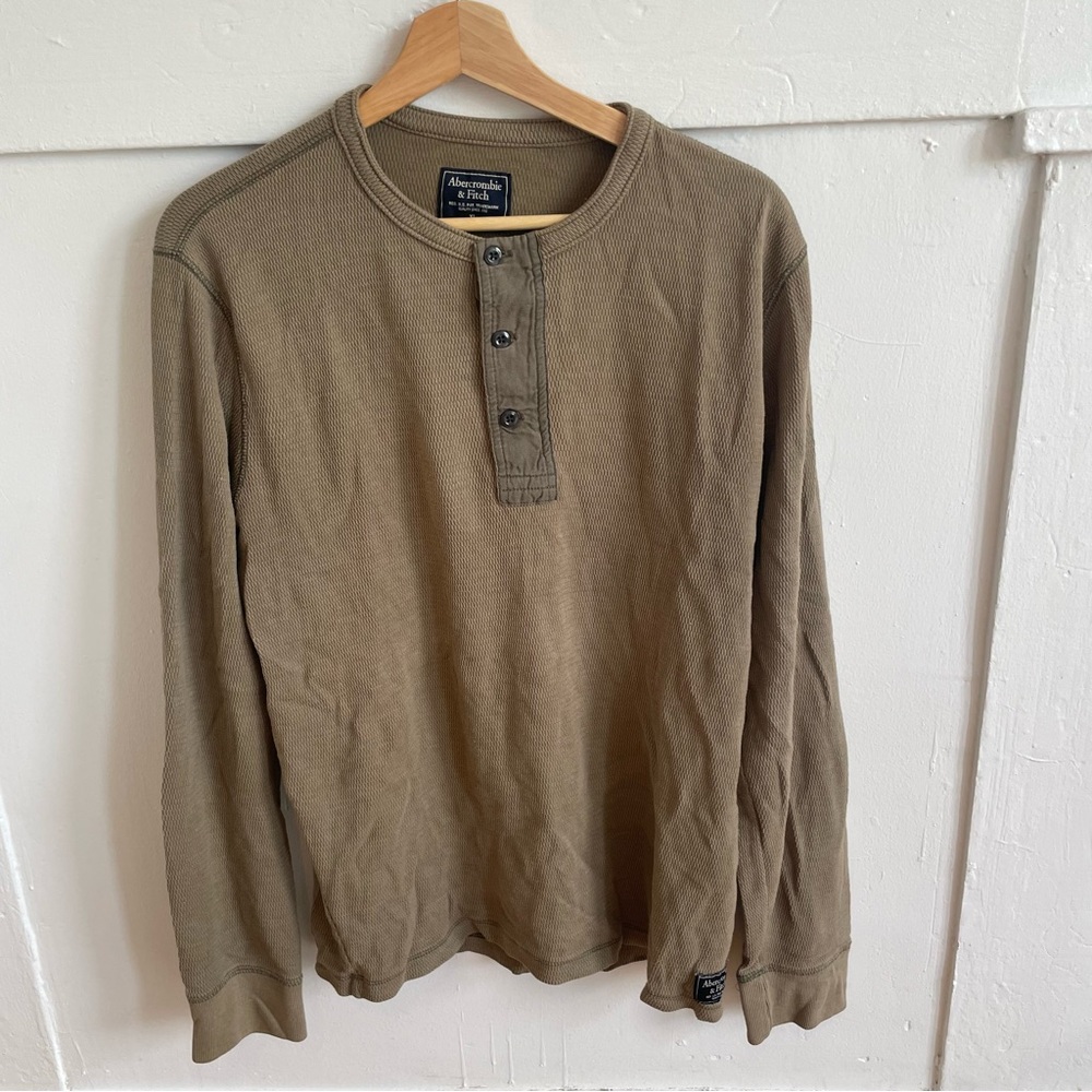 Abercrombie & Fitch Long Sleeve Henley